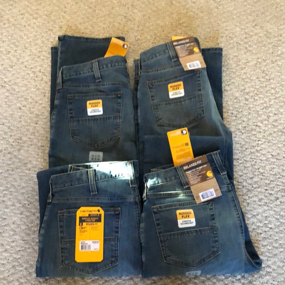 Carhartt rugged flex straight leg Jean